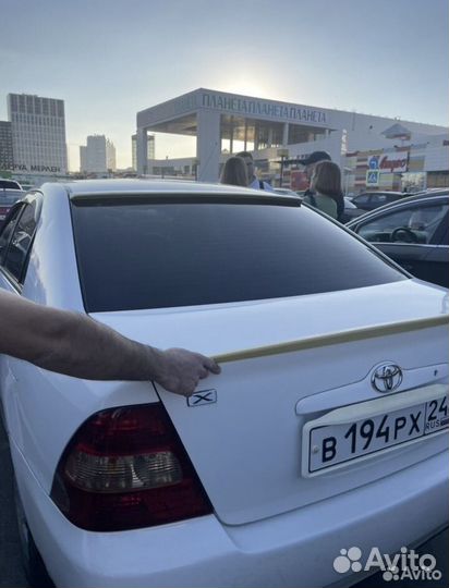 Спойлер Toyota Corolla 120