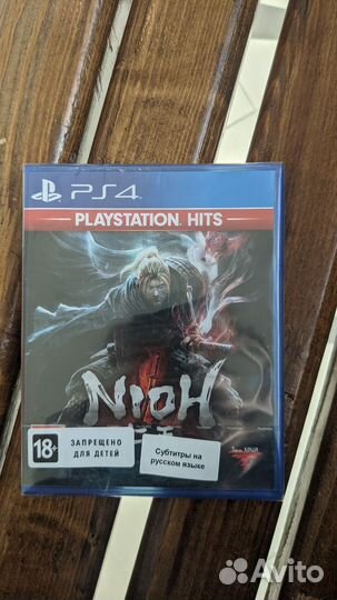 Nioh ps4/ps5 новый диск