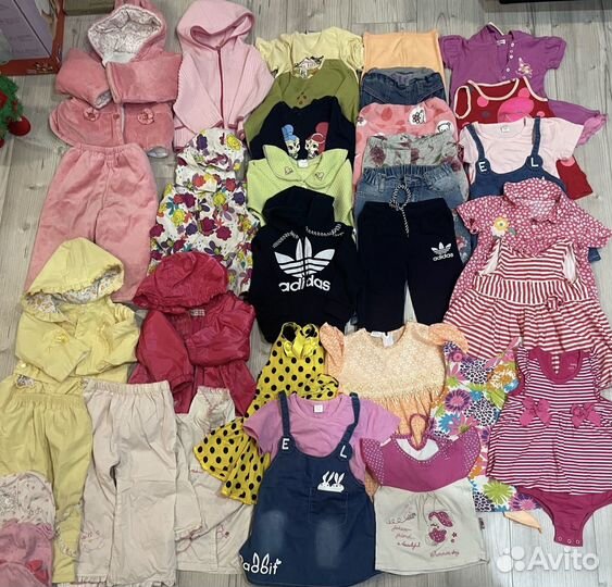 Детская одежда вещи пакетом на девочку