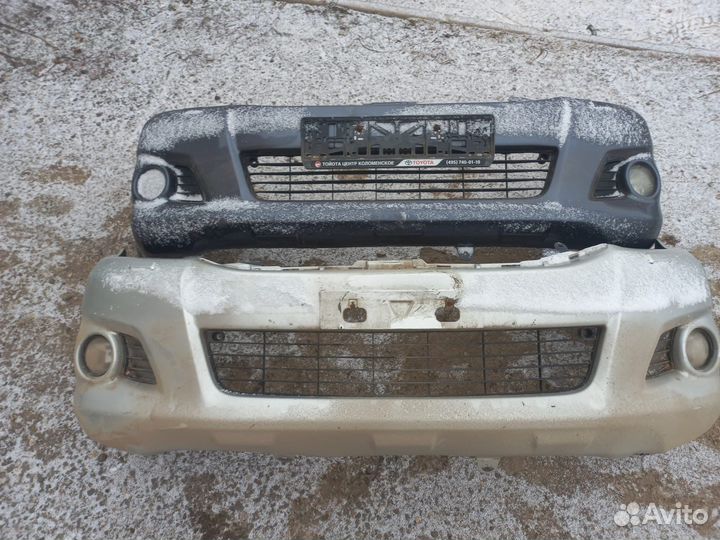 Бампер передний toyota hilux