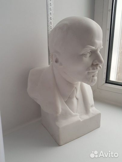 Бюст В.И. ленин Фарфор (бисквит) СССР