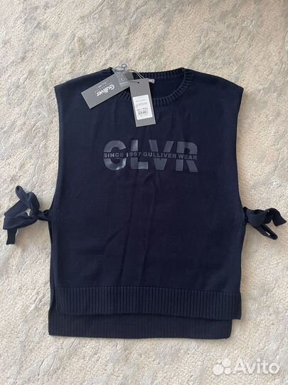 Жилетка для девочки gulliver новая 152