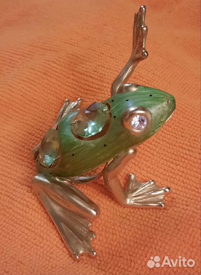 Подставка для колец фигурка лягушки