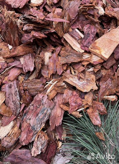 Мульча кора лиственницы