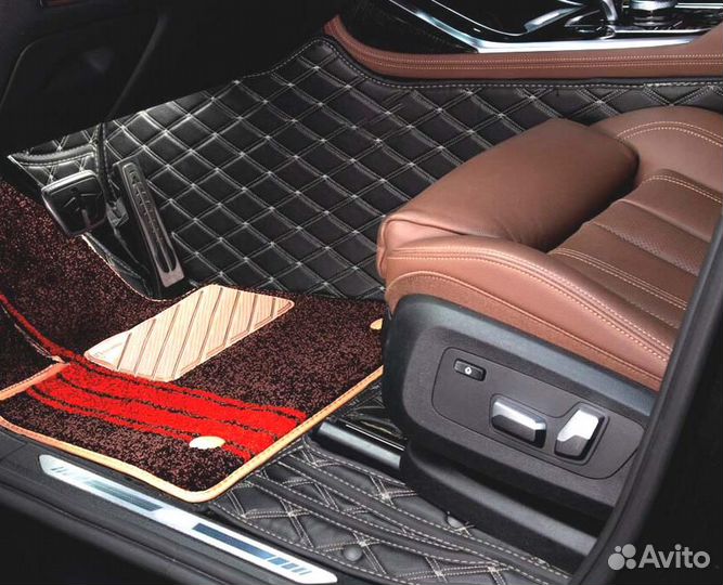 3D Коврики Lexus Салон Багажник из Экокожи