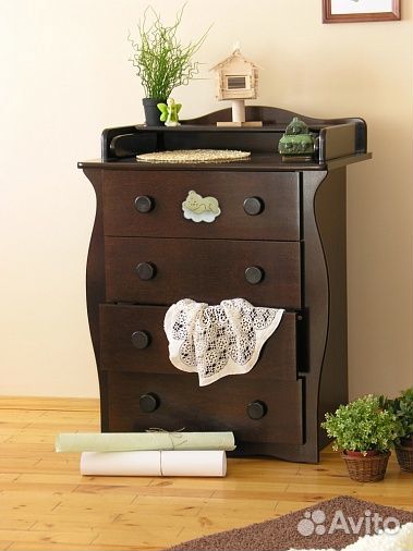 Детская кроватка и комод Красная звезда (Можга)