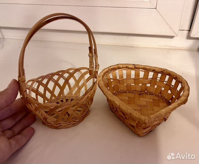 Корзинка плетенная