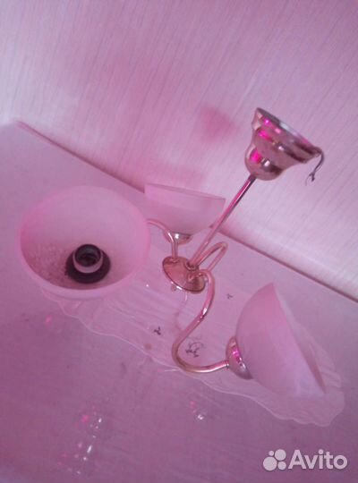 Люстра потолочная бу