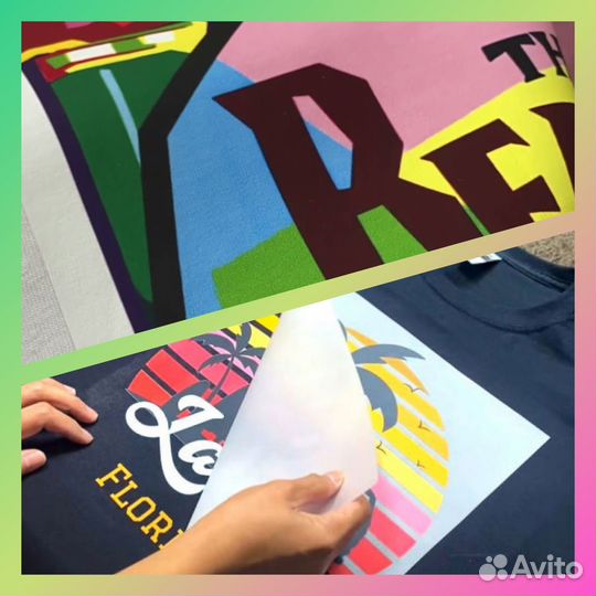 DTF принты на одежду / DTF