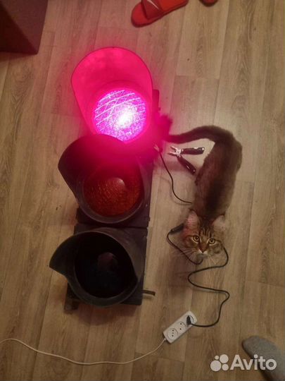 Светофор СССР ламповый