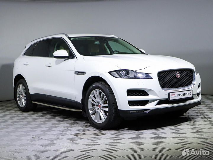 Jaguar F-Pace 2.0 AT, 2017, 130 200 км