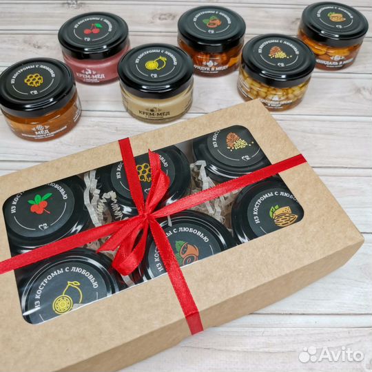 Необычные подарки с мёдом и сотами