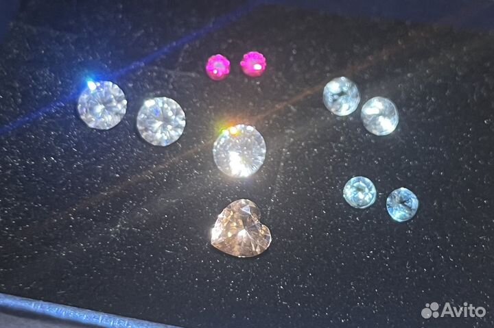Камни топаз рубин циркон натуральные