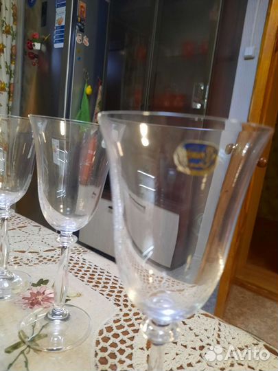 Фужеры богемия чехия