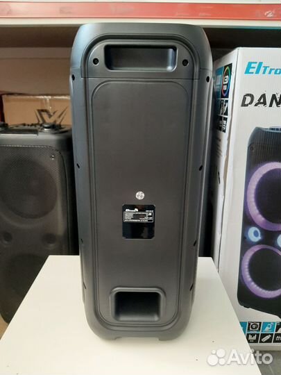 Мощная колонка eltronic 20-52, 500Вт, 2 микрофона