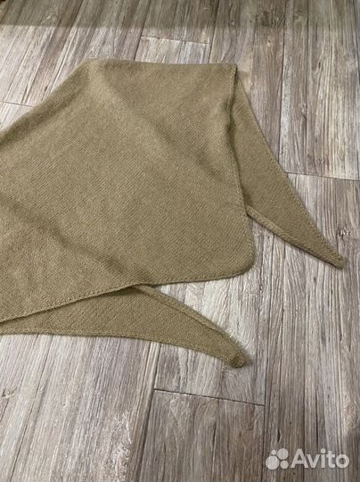 Платок, Бактус вязаный из пуха норки