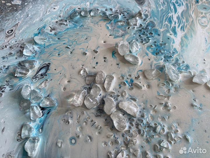 Картина из жидкого акрила