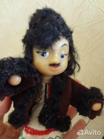 Редкая кукла времен СССР.Ножки и ручки гнутся.К