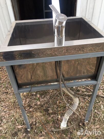 Мойка в комплекте