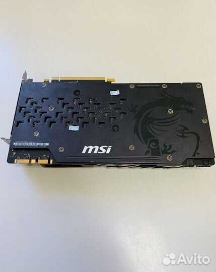 Видеокарта MSI GTX1080 8GB