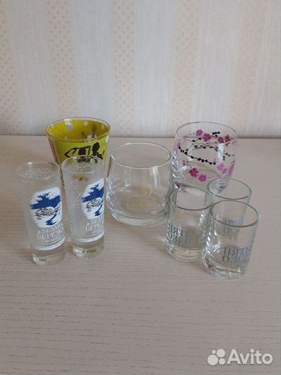 Стопки, стаканы