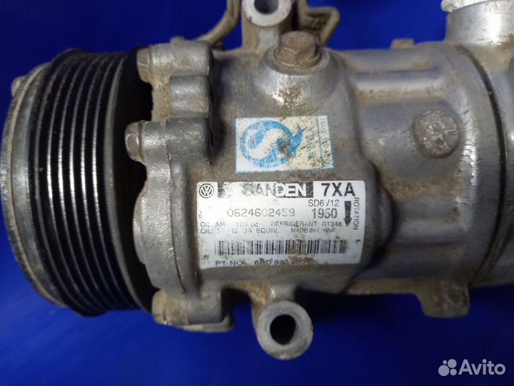 Компрессор кондиционера Volkswagen polo