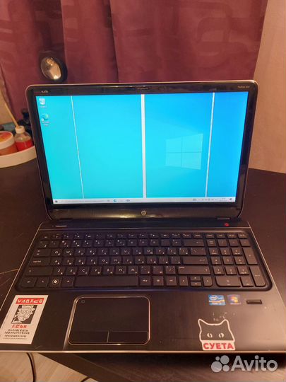 Ноутбук hp pavilion dv6 i7 4 ядра 8 потоков