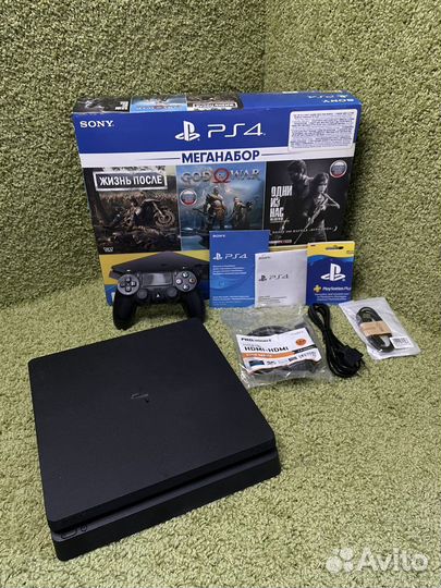 Sony PS4 slim 1tb 400 игр