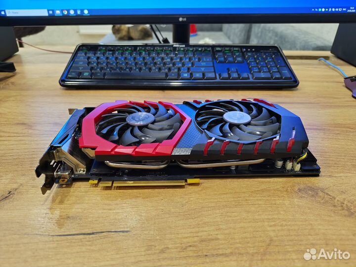 Видеокарта MSI GeForce GTX 1070 gaming X 8GB