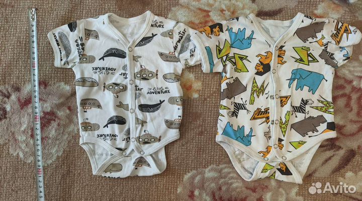 Боди и комбенизоны на мальчика и на девочку