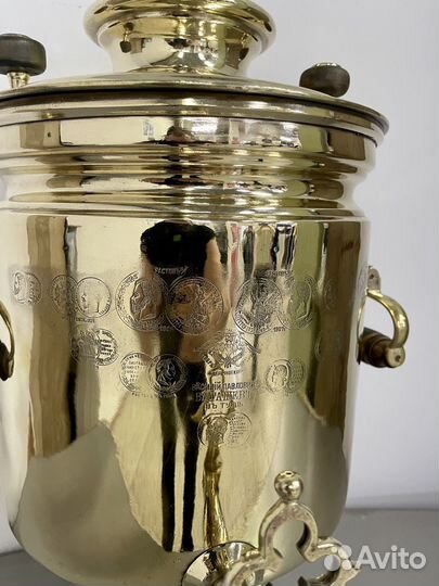 Самовар Царский дровяной Баташев 9-10 литров