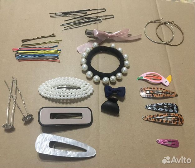 Серьги, заколки для девочки
