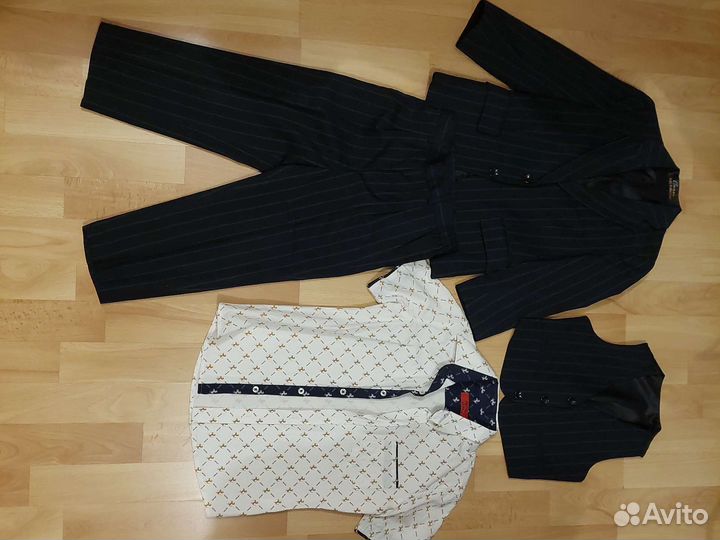 Детский классический костюм тройка для мальчика