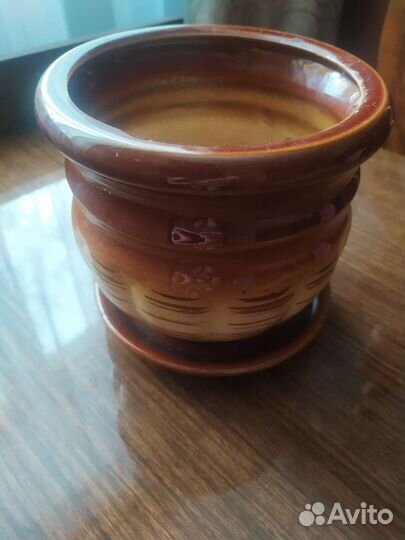 Горшок керамика для цветов
