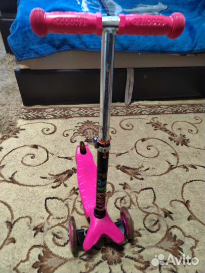 Самокат детский трехколесный бу