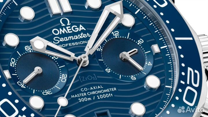 Часы Omega Seamaster Diver 300M Chronograph