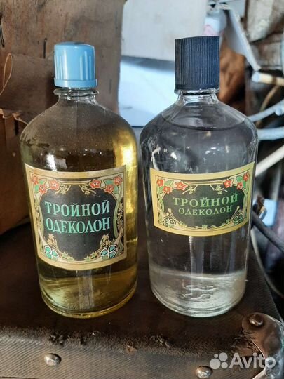 Одеколон тройной СССР