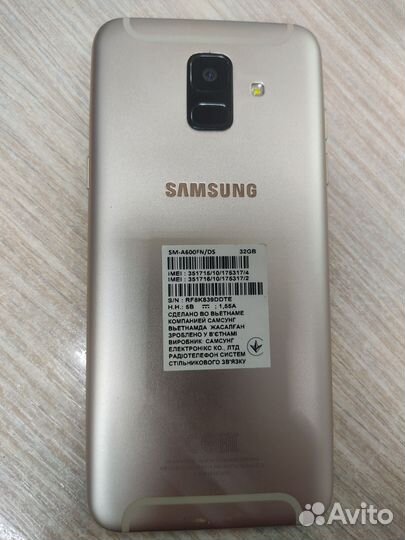 Samsung Galaxy A6, 3/32 ГБ