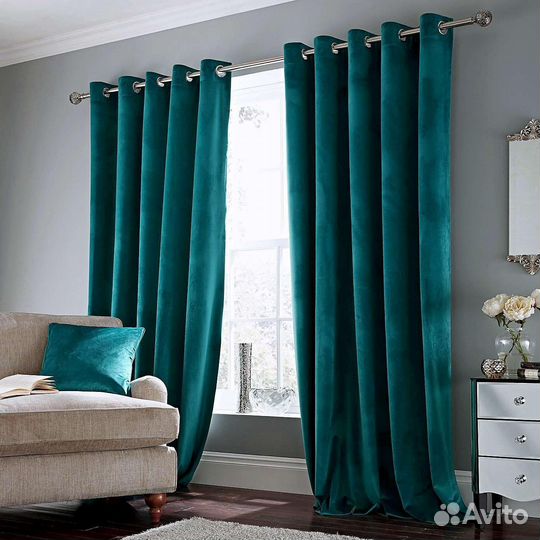 Шторы бархат