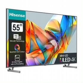 Hisense 55 u6kq 4к Mini LED SMART TV новый тв