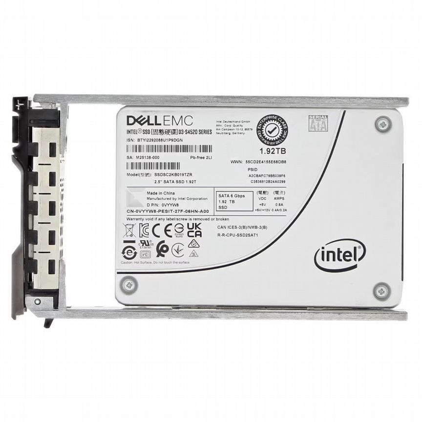 [VYYW8] Жесткий Диск Dell 1.92tb Sata3 2,5" Ssd Vyyw8