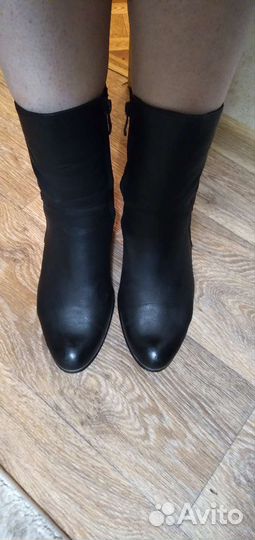 Ботинки кожаные 39-40