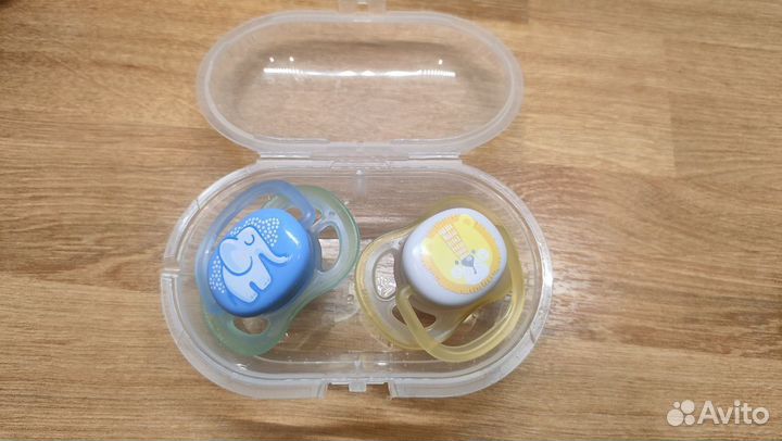 Пустышка avent от 0 до 6 и от 6 до 18 месяцев