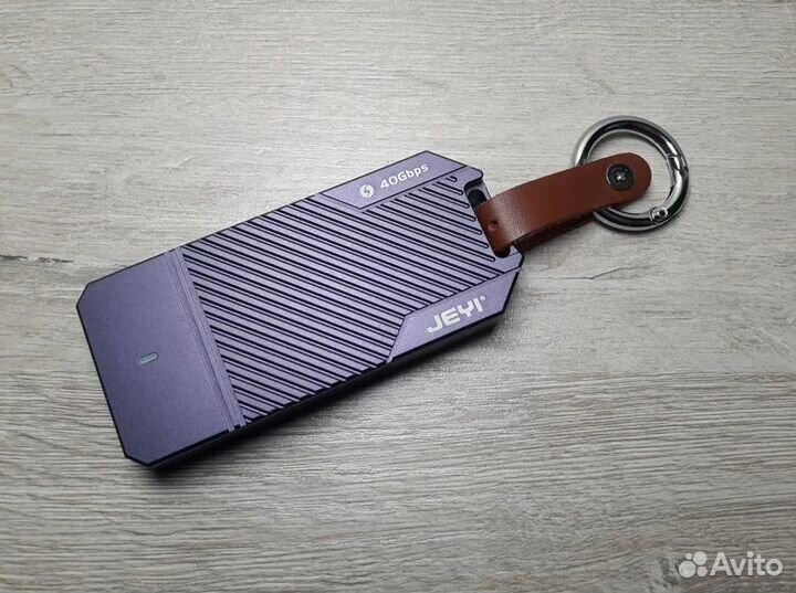 Внешний корпус/бокс для SSD M.2 NVMe Jeyi 40 Gbps
