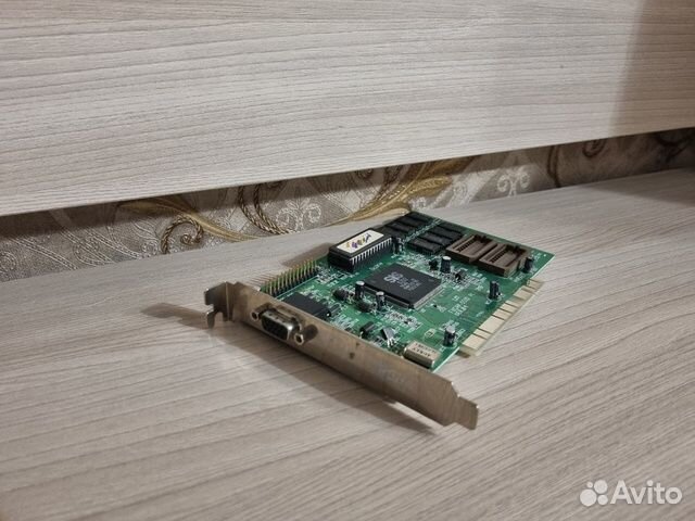 Видеокарта на чипе SiS 6202 fvgap-SS1D PCI 2MB