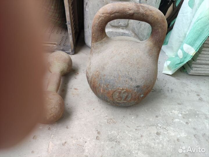 Гиря и гантели