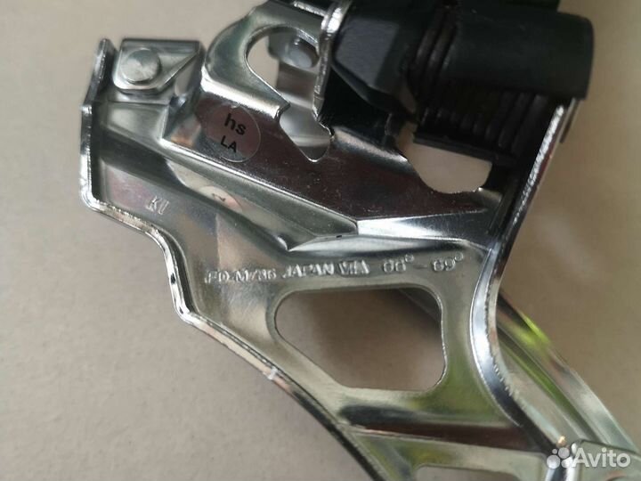 Передний переключатель shimano xt fd-m760