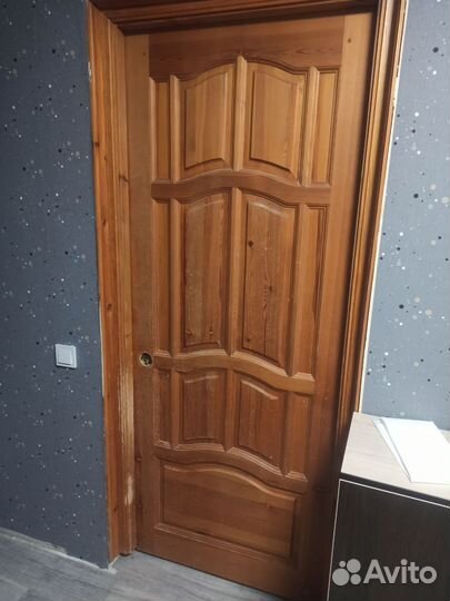 Дверное полотно из массива