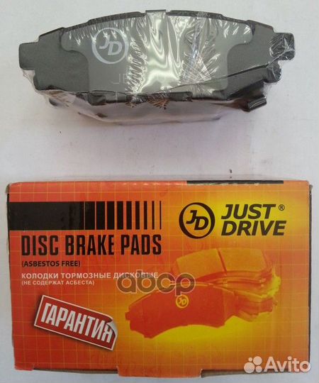 Колодки тормозные, передние D7055MH JBP0116 Jus