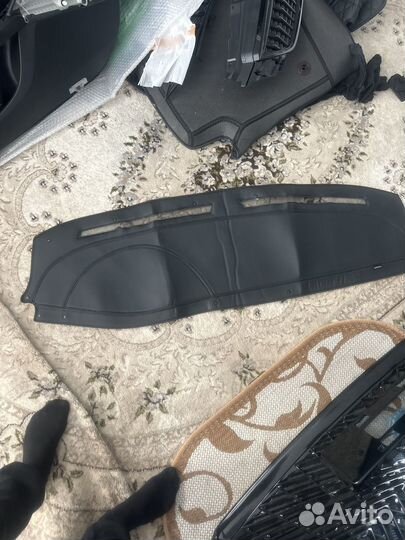 Кожаный накидка для торпеду Chevrolet лачети